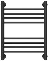 Полотенцесушитель водяной Сунержа Богема+ прямая 500х400 Тёмный титан муар арт-15-0220-5040 — фото 1, Водяные полотенцесушители