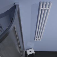 Полотенцесушитель Пэк сп Вектор 120*15 белый ВГП арт-ПэкспВектор12015белВГП — фото 2, Электрические полотенцесушители