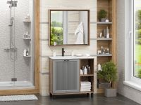 Тумба под раковину арт-LUM-06070-0842ЯL — фото 9, Тумбы под раковину