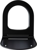 Крышка-сиденье для унитаза Allen Brau Priority черный матовый арт-4.31004.31 — фото 3, Сиденья для унитаза