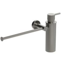 Полотенцедержатель с дозатором COLOMBO DESIGN PLUS настенный цвет нержавеющая сталь арт-W4975.HPS1 — фото 1, Дозаторы