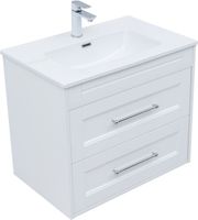 Товар: Тумба с раковиной Aquanet Бостон new 70 (Flat) цв.белый сатин 00345365 - фото 5 Тумба с раковиной Aquanet Бостон new 70 (Flat) цв.белый сатин 00345365 — фото 5, Тумбы с раковиной