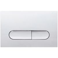 Кнопка смыва Veconi FLUSH V3, FLV3-C, 240х162х9, пластик, хром глянец — фото 1, Кнопки смыва