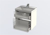 Товар: Тумба под раковину Aquanet Латина 60 белый (2 ящика) 00179934 - фото 9 Тумба под раковину Aquanet Латина 60 белый (2 ящика) 00179934 — фото 9, Тумбы под раковину