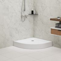 Душевой поддон полукруглый RGW LUX/TN-P 90x90, акриловый, белый, арт-16180499-41 — фото 7, Акриловые душевые поддоны