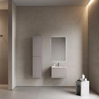 Тумба подвесная SANCOS Snob R 1.0 590х445х406, c одним ящиком оснащенным доводчиками, Doha Soft , арт. арт-SNR1.060SM — фото 5, Тумбы под раковину