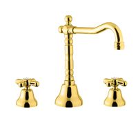 Смеситель для раковины Fiore MARGOT 26OO0637, золото — фото 1, Смесители для раковины