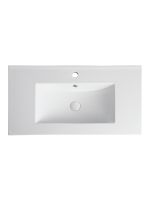 Agger Раковина встраиваемая санфарфор, белый глянец арт-ASF11800 — фото 5, Раковины встраиваемые снизу