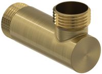 Уголок Уголок переходной Сунержа (G 1" НР х G 1" НР) Состаренная латунь 051-1506-1010 — фото 2, Комплектующие для полотенцесушителей