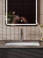 Agger Easy смеситель для раковины однорычажный, сатин матовый арт-A3102122 — фото 4, Смесители для раковины