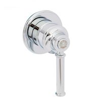 ERMITAGE MINI См-ль скрытого монтажа монокомандный, ручка латунь, хром 31428 — фото 1, Смесители