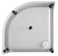 Душевой поддон Aquanet GL180 80x80 1/4 арт-00265569 — фото 5, Акриловые душевые поддоны