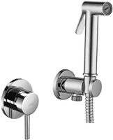 Смеситель с гигиеническим душем Paffoni KITDUP110CR (с внутренней частью) — фото 1, Гигиенические души