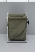 Корзина для белья Allen Brau Priority сталь/оливковый 00312048 — фото 2, Корзины для белья