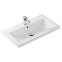 Тумба подвесная с умывальником AXIOMA 80 /1 ящ/ с ум. Como 80 / AQUA DE MARCO 5080WGAXI/H/1 — фото 9, Тумбы с раковиной