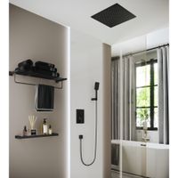 Душевая система встроенная Timo Selene SX-2029/03SM черный — фото 1, Душевые системы