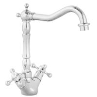 AGATHA Смеситель д/биде, излив "змейка", хром VR.AGT-3721.CR — фото 1, Смесители для биде