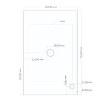 Товар: Столешница "ВИВА-70 см" черная (искусственный камень) арт-507003 - фото 5 Столешница "ВИВА-70 см" черная (искусственный камень) арт-507003 — фото 5, Столешницы под раковину