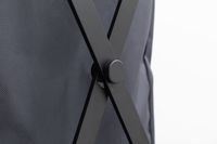 Корзина для белья Allen Brau Priority черный/серый 00312049 — фото 4, Корзины для белья