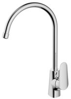 Смеситель для кухонной мойки AZARIO CAMPO керамический картридж, хром арт-AZ-KX568275C — фото 2, Смесители для кухни