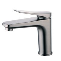 Bronx Смеситель для раковины, монолит.излив98мм дон.клап.Click/Clack ,р/ОД, графит, LM, арт-LM3706GM — фото 1, Смесители для раковины