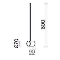 Настенный светильник (бра) Maytoni MOD237WL-L6B3K — фото 3, Бра