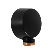 MD0018CMAT Выход для подключения душевого шланга, металл, NEOPERL, ЧЕРНЫЙ МАТОВЫЙ — фото 1, Шланговые подключения