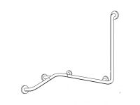 Поручень HATRIA AUTONOMY подвесной цвет белый арт-Y0CZ01 — фото 1, Поручни для ванной