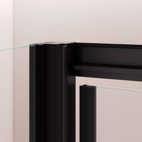 Душевой уголок RGW PA-44B (PA-02B + Z-050-1B) 1200x1000,  профиль черный, арт-41084410-014 — фото 3, Прямоугольные душевые уголки