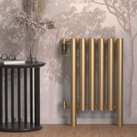 Отопительный радиатор Сунержа Кумир-0 500х260 4 секции Матовая шампань арт-022-0340-5004 — фото 3, Радиаторы отопления