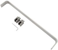 Рейлинг для полотенцесушителя Allen Brau Infinity серебро браш арт-8.21007.BA — фото 2, Комплектующие для полотенцесушителей