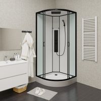 Ограждение VIVA90B N душевое Ceruttispa без поддона (90x90x195) — фото 303, Прямоугольные душевые уголки