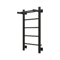 Полотенцесушитель электрический Grota App 430х800 черный App 430х800 RAL9005 EL — фото 4, Электрические полотенцесушители