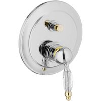 Смеситель для ванны и душа Webert Alexandra арт-AL860101017 — фото 1, Встраиваемые смесители для душа