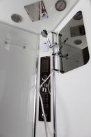 Душевая кабина Niagara Premium NG-6001-01G (90х90х210) низкий поддон(16 см),стекло прозрачное,4 места арт-60010114G — фото 4, Душевые кабины