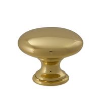 POMOLO Ручка д/мебели 25x20 мм. с крепежом, золото 26289 — фото 1, Комплектующие для мебели в ванной