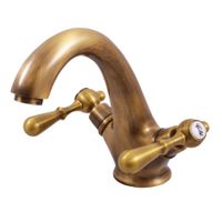 Смеситель Morava retro для раковины с донным клапаном пласт, арт-MK429.5SM — фото 1, Смесители для раковины