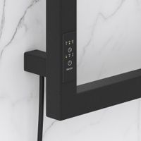 Полотенцесушитель электрический Сунержа Этюд E 1050х300 левый Тёмный титан муар арт-15-0844-1030 — фото 2, Электрические полотенцесушители