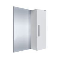 Шкаф-зеркало "НЕО-80 см" универсал. белый арт-208024-1K — фото 1, Зеркальные шкафы в ванную