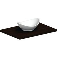 Раковина Scarabeo ZEFIRO накладная без перелива без отверстий цвет белый арт-8207 — фото 1, Раковины накладные