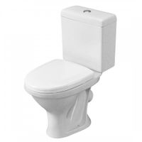 Унитаз-компакт "ФОРВАРД" косой вып.,с 1-реж.арм., сид. п/п Уклад,крап на белом, SANTERI 1P2052S0100BF — фото 6, Напольные унитазы