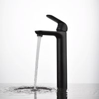 Смеситель для раковины D&K Venice DA1022018, черный — фото 1, Смесители для раковины