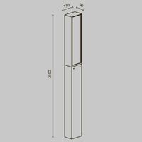 Садово-парковый светильник Outdoor O470FL-L40GF3K — фото 10, Уличное освещение