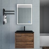 База под раковину Gio 600 подвесная, 2 выкатных ящика soft-close, C.Oak арт-VMC-2G600CO — фото 4, Тумбы под раковину