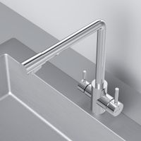 F85B05700 X-Joy S, смеситель для кухни с L-изливом с каналом для питьевой воды, хром — фото 7, Смесители для кухни