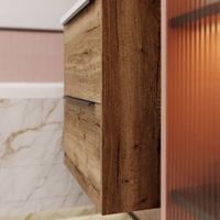 Тумба под раковину подвесная La Fenice Tesoro , табак арт-FNC-01-TES-DGT-60-2 — фото 5, Тумбы под раковину