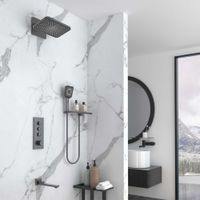 Товар: Душевой комплект встраиваемый, термостат, трехрежимный, вороненая сталь арт-VSFW-433TI4RGM - фото 3 Душевой комплект встраиваемый, термостат, трехрежимный, вороненая сталь арт-VSFW-433TI4RGM — фото 3, Встраиваемые душевые комплекты