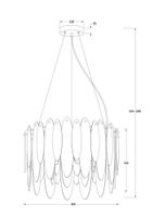 Товар: Подвесной светильник Freya FR5217PL-05FG - фото 3 Подвесной светильник Freya FR5217PL-05FG — фото 3, Подвесные светильники