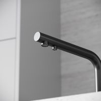 Смеситель для кухни SANCOS Foster с возможностью подключения фильтра для воды, цвет черный матовый, арт. арт-SC4014MB — фото 5, Смесители для кухни