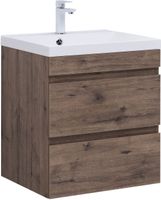 Тумба под раковину Aquanet Нота New 60 дуб веллингтон табак 00334191 — фото 1, Тумбы под раковину